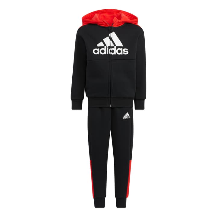 Image of Adidas Badge of Sport Logo Fleece Set Trainingsanzug rot bei Migros SportXX