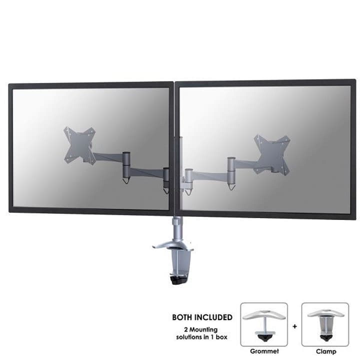 NewStar support table 10"-27" 2 écrans support table 10"-27" 2 écrans NewStar 785300127584 Photo no. 1