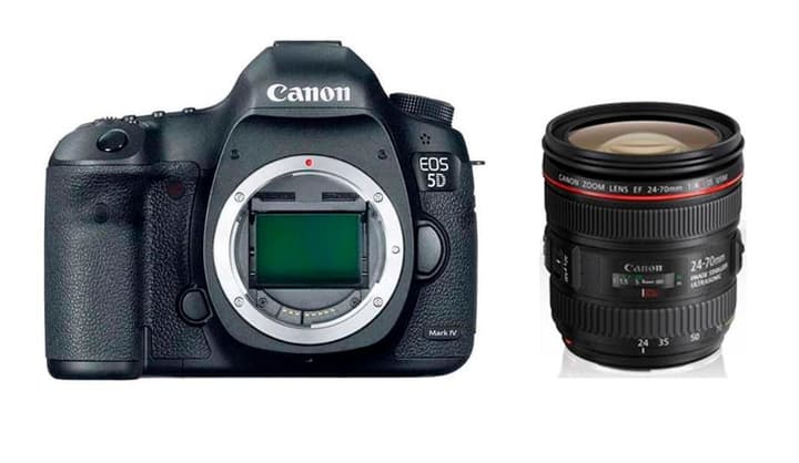 Canon EOS 5D Mark IV + EF 24-70mm 4L EOS 5D Mark IV + EF 24-70mm 4L Canon 785300126138 N. figura 1