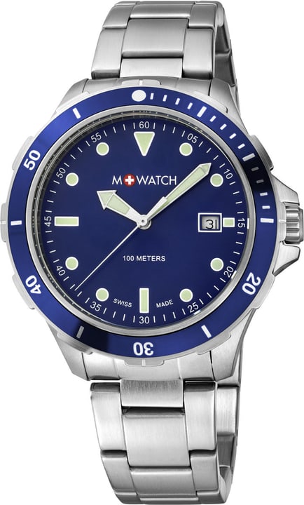 M+Watch Aqua Steel WBX.45240.SJ Armbanduhr Aqua Steel WBX.45240.SJ Armbanduhr M+Watch 760826400000 N. figura 1