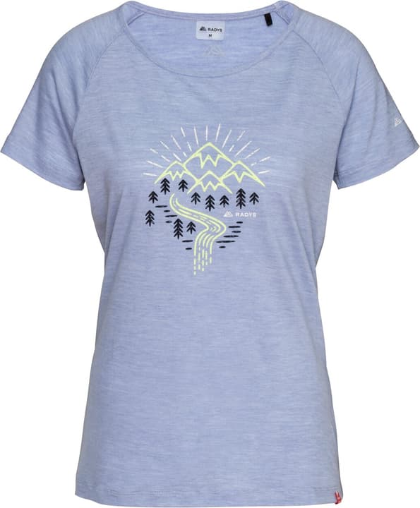 Image of Radys R5 Light Merino T Mountain Trekkingshirt flieder bei Migros SportXX