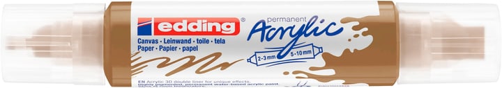 Image of edding Acrylmarker 5400, double liner, reichgold bei Do it + Garden von Migros