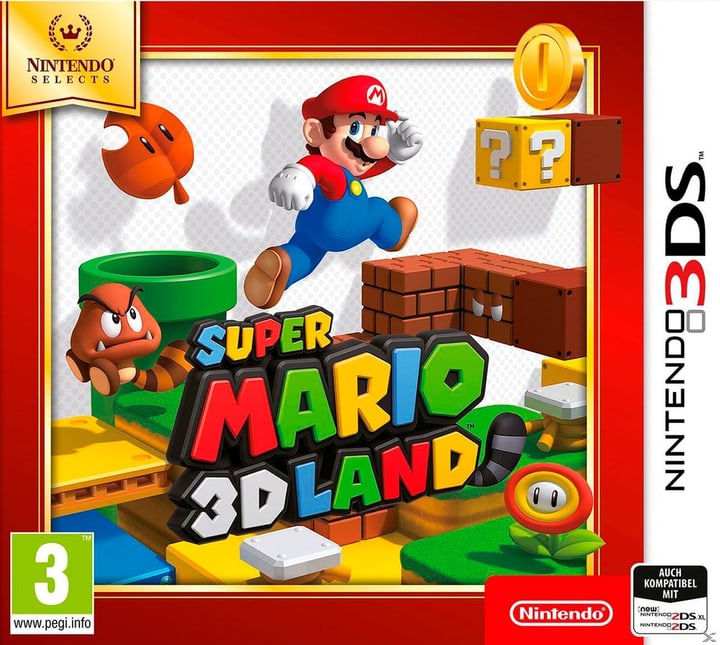 3DS - Nintendo Selects: Super Mario 3D Land Box 3DS - Nintendo Selects: Super Mario 3D Land Box 785300129655 N. figura 1