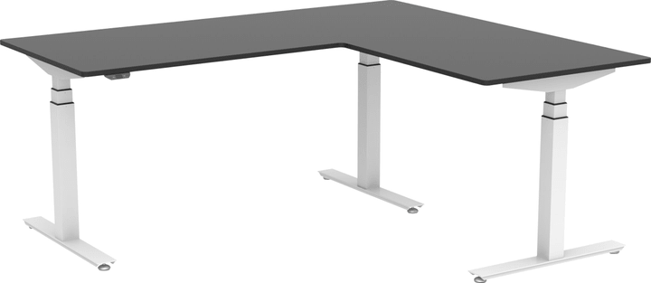 Eckschreibtisch höhenverstellbar FLEXCUBE PROFI