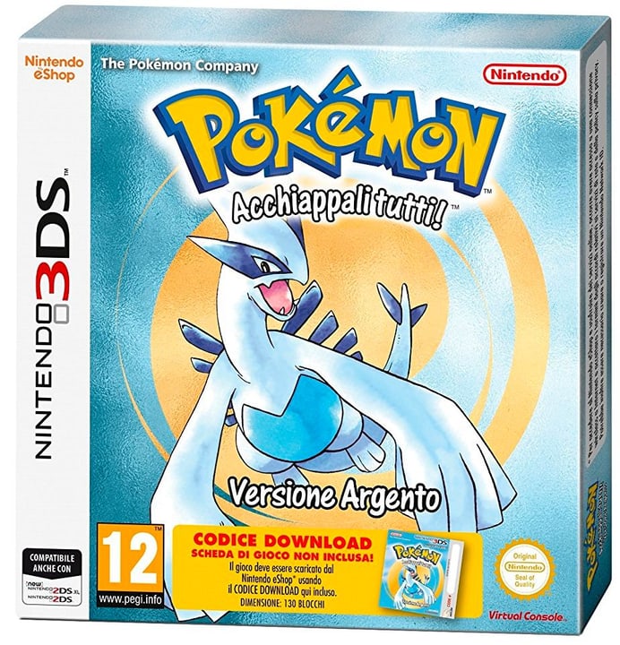 3DS - Pokémon Argento (Codice Download) 3DS - Pokémon Argento (Codice Download) 785300129647 Photo no. 1