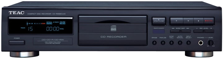 TEAC CD-RW890MK2-B - Schwarz CD Recorder CD-RW890MK2-B - Schwarz CD Recorder TEAC 785300142014 Bild Nr. 1