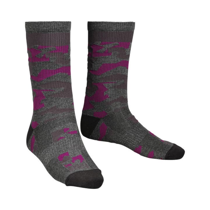 Image of iXS Double Socks Socken bordeaux