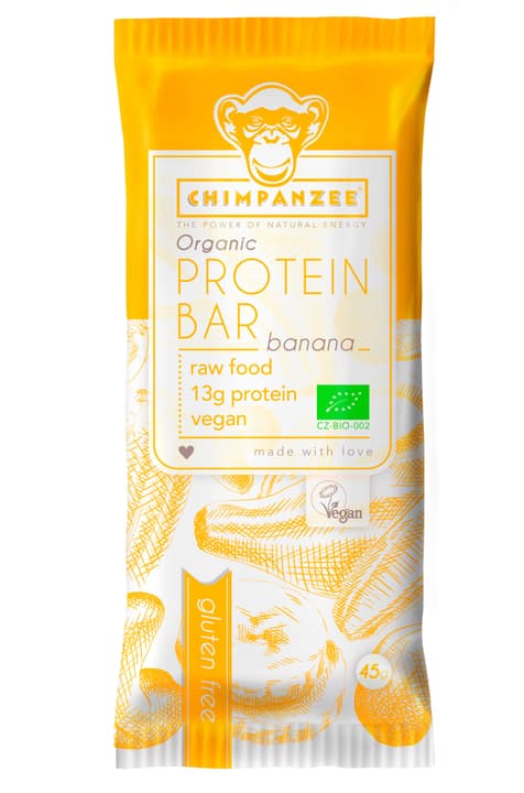 Chimpanzee Protein Bar Protein Riegel Protein Bar Protein Riegel Chimpanzee 471984500500 Geschmack Banane Bild-Nr. 1
