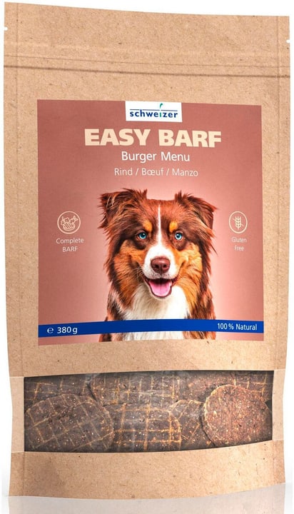 Image of Eric Schweizer Barf Burger Menu Rind Trockenfutter
