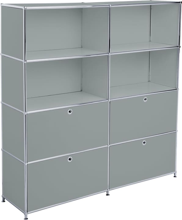 FLEXCUBE Scaffale FLEXCUBE Scaffale 401815120480 Dimensioni L: 152.0 cm x P: 40.0 cm x A: 155.5 cm Colore Grigio N. figura 1