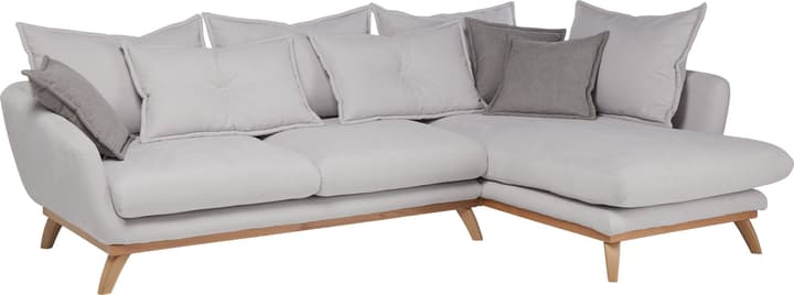 AMSEL Ecksofa AMSEL Ecksofa 405725850081 Farbe Hellgrau Grösse B: 275.0 cm x T: 180.0 cm x H: 67.0 cm Bild Nr. 1