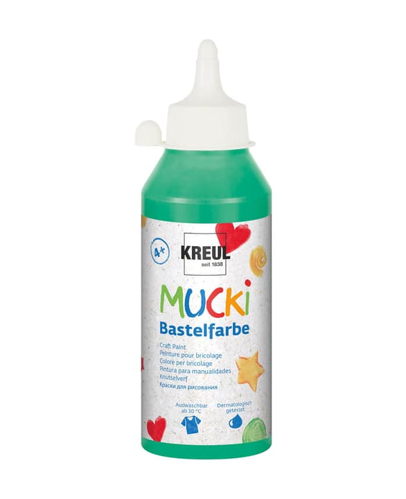 MUCKI, Bastelfarbe grün, 250 ml Acrylfarbe