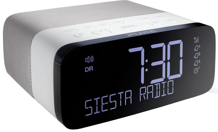 Pure Siesta Rise - Grigio Radiosveglia Siesta Rise - Grigio Radiosveglia Pure 785300124515 N. figura 1