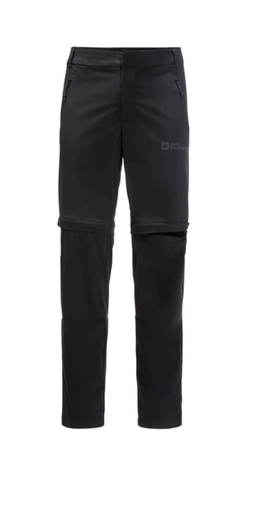 Image of Jack Wolfskin Glastalf Trekkinghose ZipOff schwarz