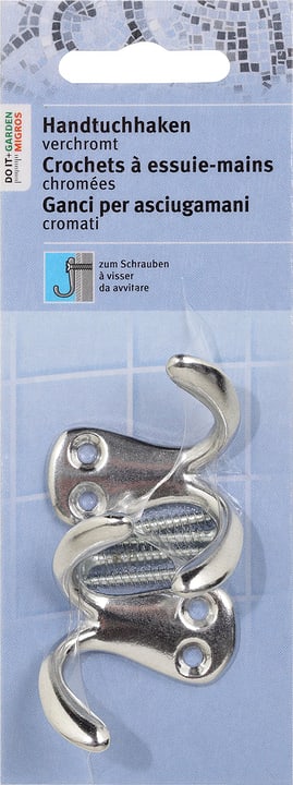 Image of Kleiderhaken 2-fach bei Do it + Garden von Migros