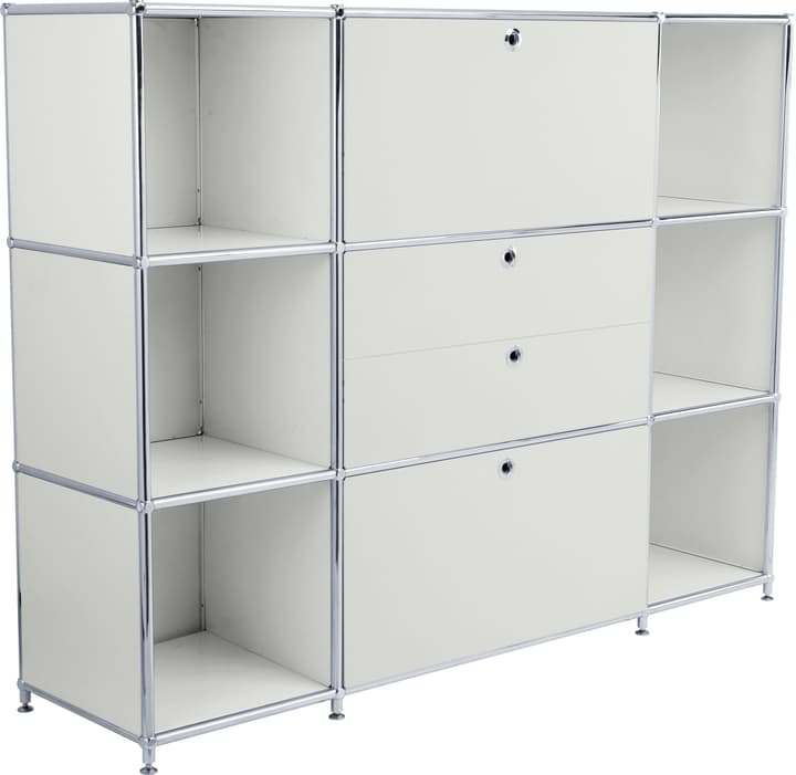 FLEXCUBE Highboard FLEXCUBE Highboard 401809400081 Grösse B: 152.0 cm x T: 40.0 cm x H: 118.0 cm Farbe Hellgrau Bild Nr. 1