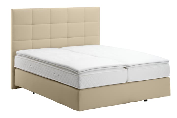 NAVIER Lit Boxspring NAVIER Lit Boxspring 403460900000 Couleur Beige Dimensions L: 160.0 cm x P: 200.0 cm Photo no. 1