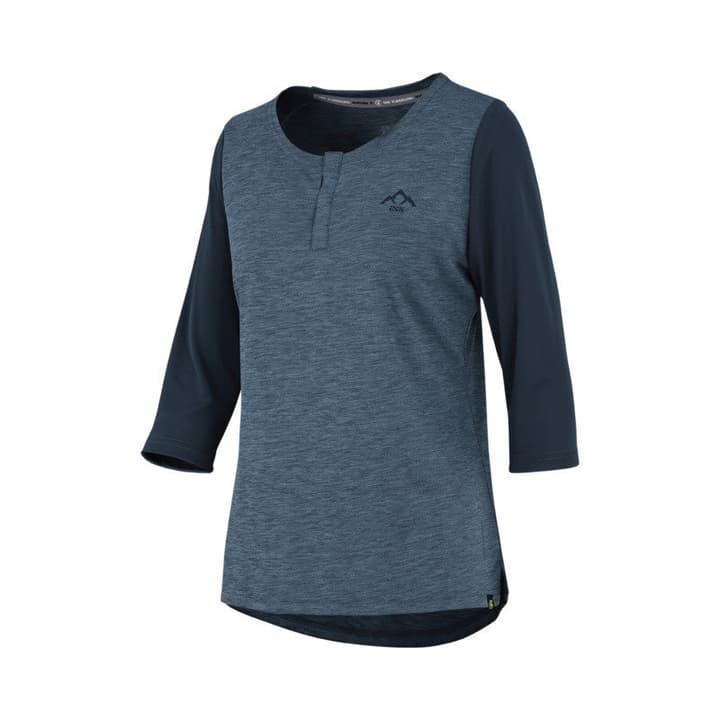 Image of iXS Carve X 3/4 Henley Bikeshirt marine