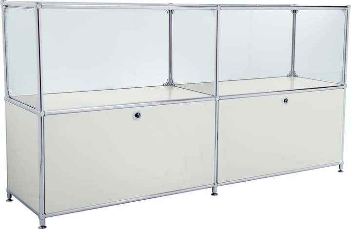 FLEXCUBE Sideboard FLEXCUBE Sideboard 401814120281 Farbe Hellgrau Grösse B: 152.0 cm x T: 40.0 cm x H: 80.5 cm Bild Nr. 1
