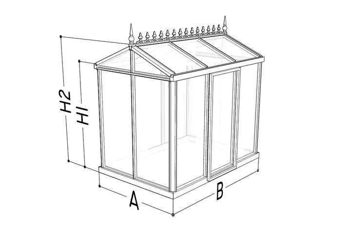 Image of Helios Urban Victorian Gewächshaus bei Do it + Garden von Migros