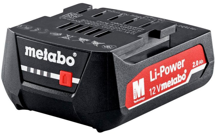 Metabo Batteria 12 V - 2,0 Ah