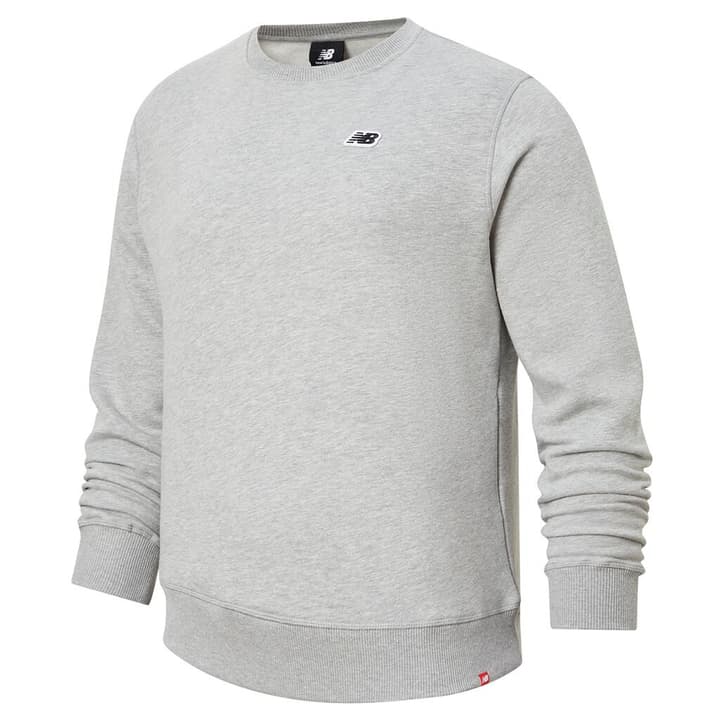 Image of New Balance NB Small Logo Crew Sweat Pullover hellgrau