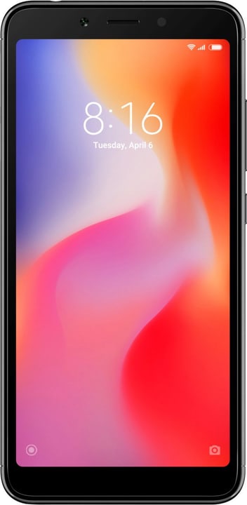 xiaomi Redmi 6A Dual SIM 16GB black Smartphone Redmi 6A Dual SIM 16GB black Smartphone xiaomi 794637000000 Photo no. 1