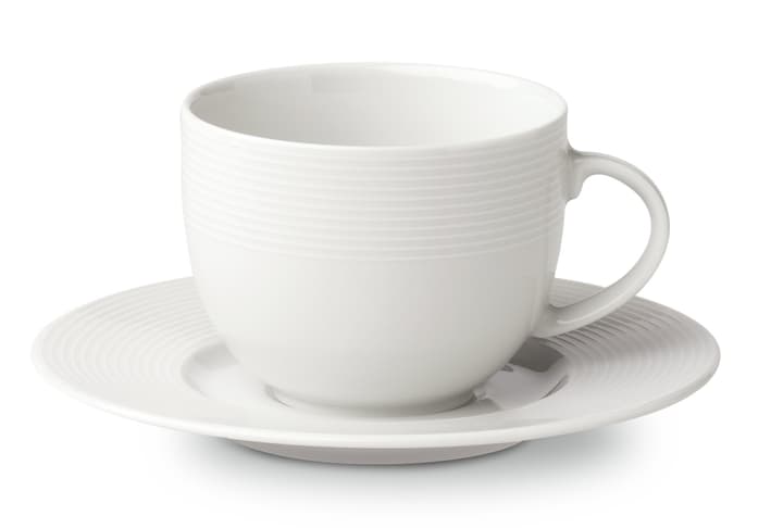 Cucina & Tavola VIENNA Tazza da caffé con pattino VIENNA Tazza da caffé con pattino Cucina & Tavola 700153700001 Colore Bianco Forma KAFFEETASSE MIT UNTERTELLER N. figura 1