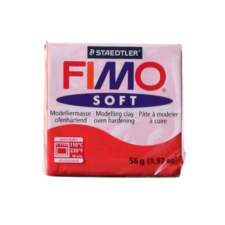 Image of Fimo Soft block indischrot Knete