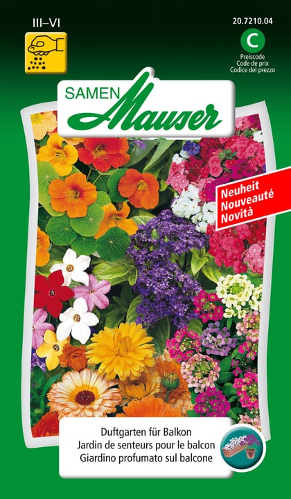 Image of Samen Mauser Duftgarten für Balkon Gemüsesamen bei Do it + Garden von Migros