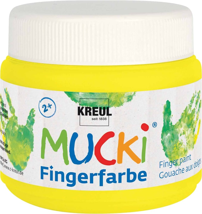 Image of Fingerfarbe Quietsch-Gelb 150ml bei Do it + Garden von Migros