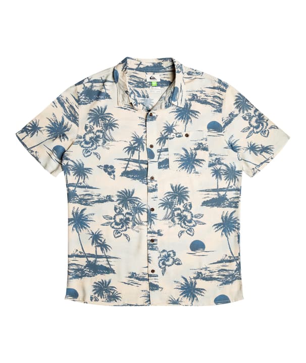 Image of Quiksilver Airflow Viscose SS Hemd hellblau