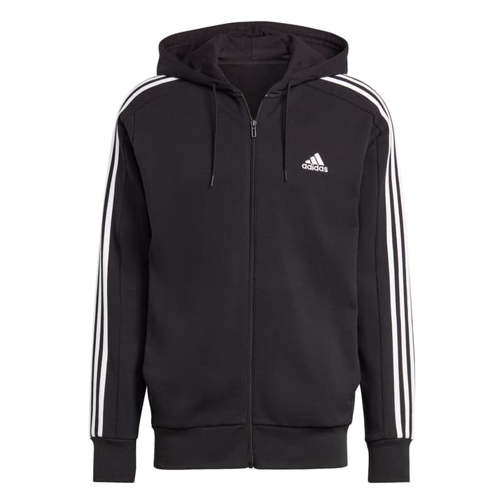 Image of Adidas Essentials French Terry 3S Trainingsjacke schwarz