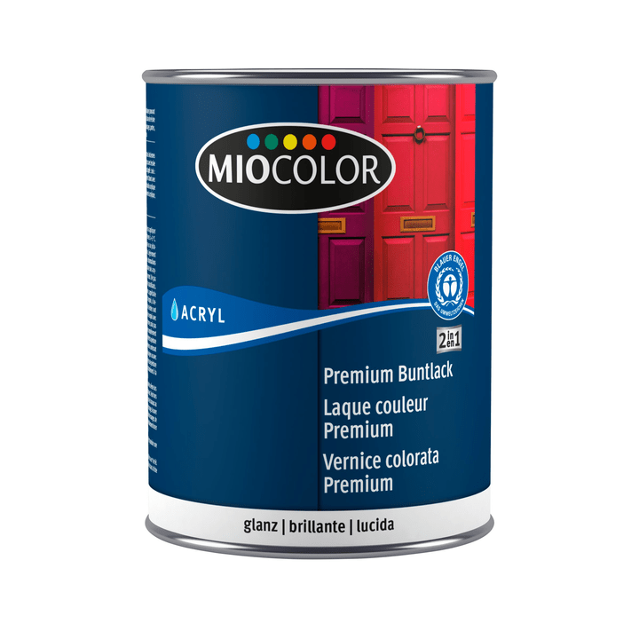 Image of Miocolor Premium Buntlack glanz cremeweiss 0,250 l