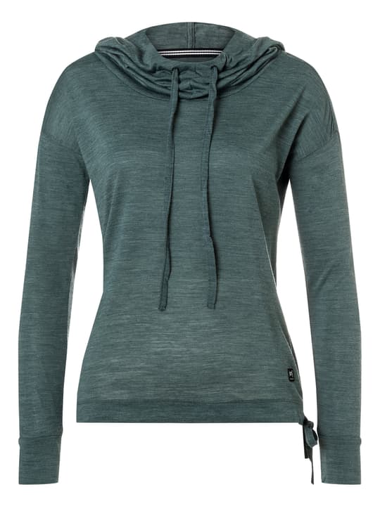 Image of super.natural W Funnel Hoodie Yogahoodie grau bei Migros SportXX