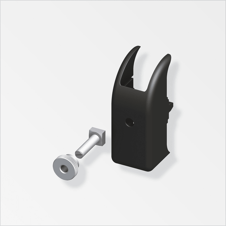 Image of alfer coaxis®-Haken-Verdrehschutz Gerätehalter-System
