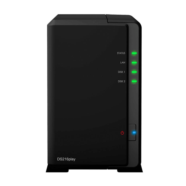 Synology NAS DS216play Diskstation mit 2x 1TB Samsung SSD NAS DS216play Diskstation mit 2x 1TB Samsung SSD Synology 79798800000016 Bild Nr. 1