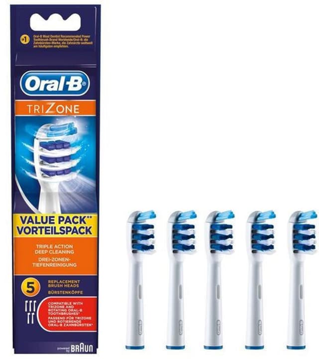 Oral-B TriZone 5er Spazzole di ricambio TriZone 5er Spazzole di ricambio Oral-B 717926800000 N. figura 1