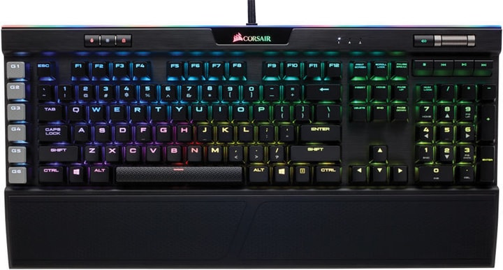 Corsair Tastiera da gioco K95 RGB Cherry MX Brown, CH-Layout Tastiera da gioco K95 RGB Cherry MX Brown, CH-Layout Corsair 785300129250 N. figura 1