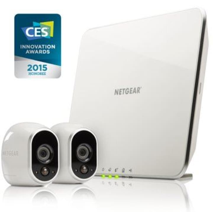 Netgear Arlo Sicherheitssystem mit 2 HD-Kameras Arlo Sicherheitssystem mit 2 HD-Kameras Netgear 79794850000015 Bild Nr. 1