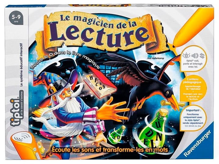 Tiptoi Le magicien de la lecture (F) Tiptoi Le magicien de la lecture (F) 746941190100 Langue Français Photo no. 1