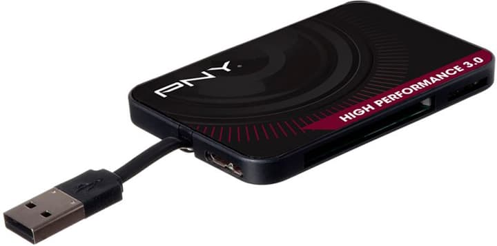 PNY Technologies Flash Card Reader High Performance USB 3.0 Flash Card Reader Flash Card Reader High Performance USB 3.0 Flash Card Reader PNY Technologies 797925700000 Photo no. 1