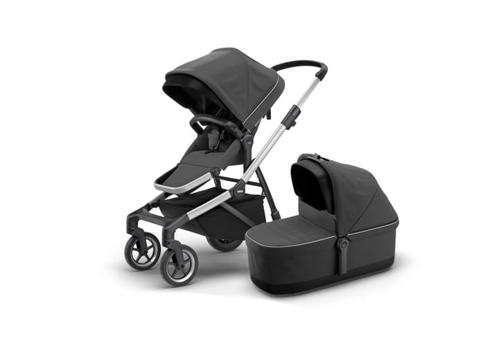Image of Thule Kinderwagen Sleek inkl. Bassinet Kinderwagen dunkelgrau