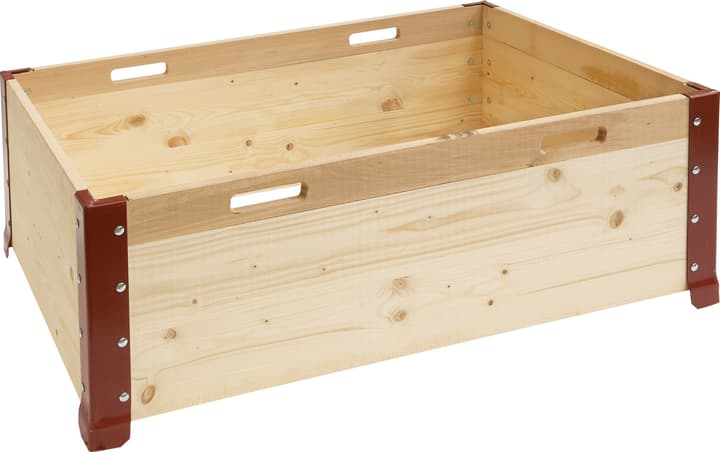 Image of WALSER Aufsatzrahmen neutral 120x80x40cm Palettenrahmen