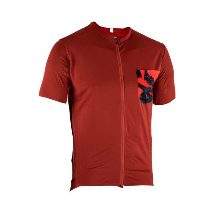 Image of Leatt MTB Trail 3.0 Jersey Shirt dunkelrot
