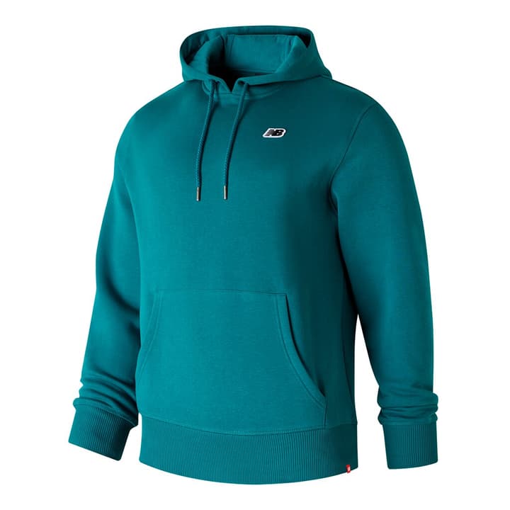 Image of New Balance NB Small Logo Hoodie Hoodie türkis