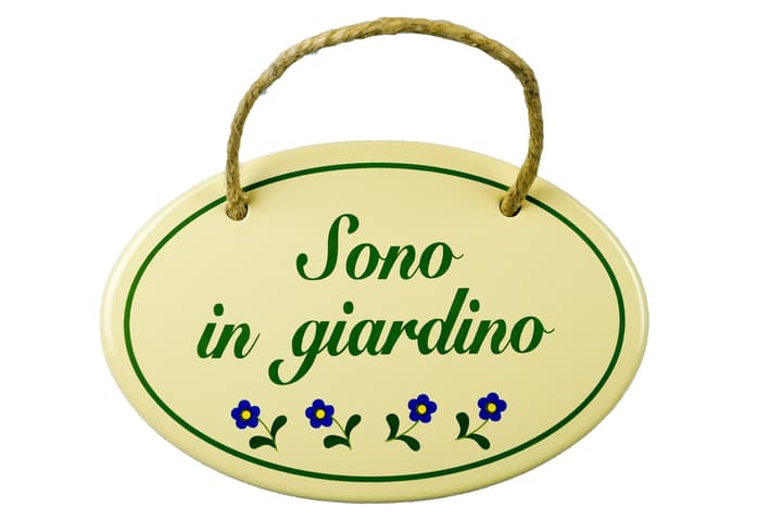 Image of Emailschild Sono in giardino bei Do it + Garden von Migros