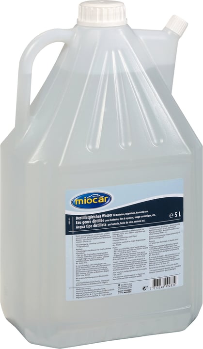 Miocar Destillatgleiches Wasser 5L Destillatgleiches Wasser 5L Miocar 620182100000 Bild Nr. 1