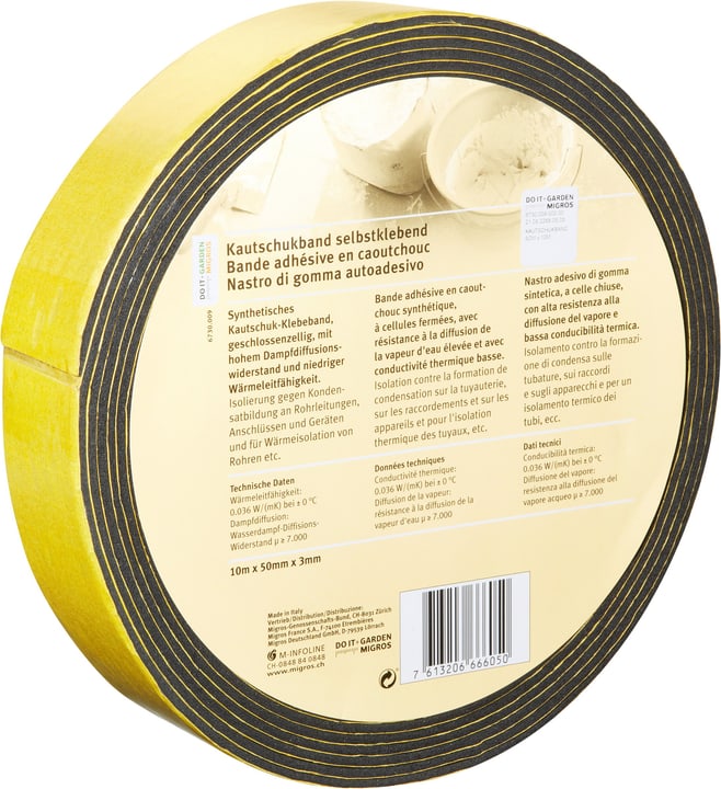 Image of Kautschukband, 50mm x 3mm 10m bei Do it + Garden von Migros