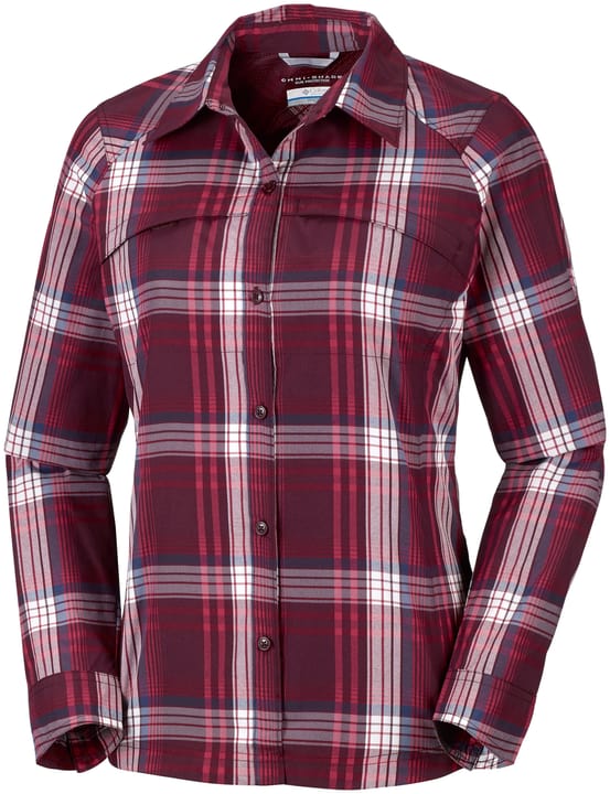 Columbia Silver Ridge Blouse à manches longues pour femme Silver Ridge Blouse à manches longues pour femme Columbia 473170200333 Couleur dunkelrot Taille S Photo no. 1